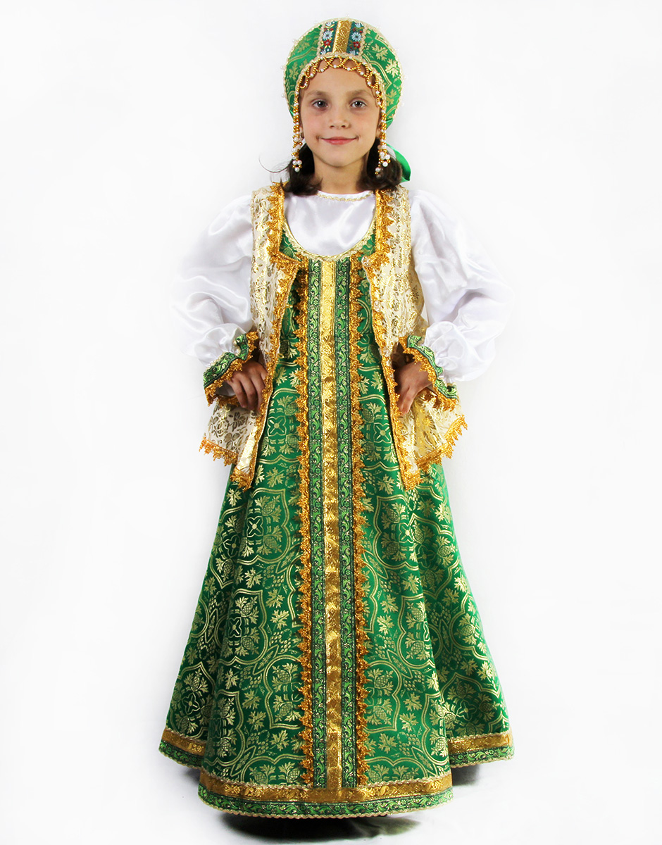 Women sarafan dress ''Sudarynia'' | RusClothing.com